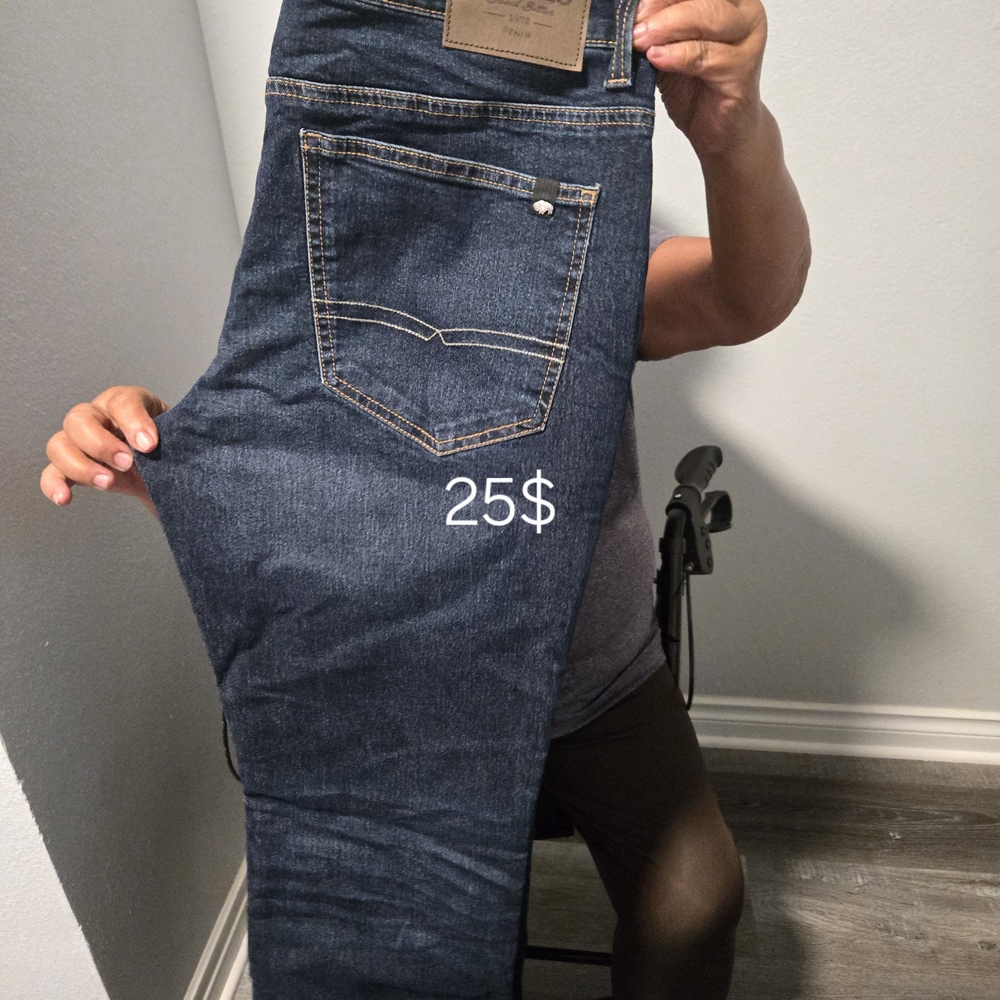 Buffalo David Bitton Men's Blue Jeans